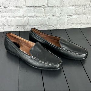 Hush Puppies Wave Reflex Loafers Women’s 9 Black Leather